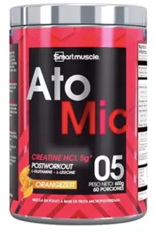 creatina atomic hcl orange zest- smartmuscle