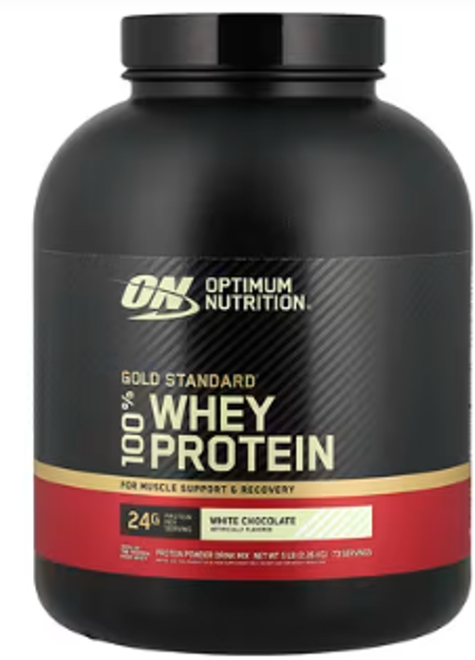 100 % WHEY GOLD STANDARD 5 LIBRAS SABOR CHOCOLATE WHITE – OPTIMUM NUTRITION