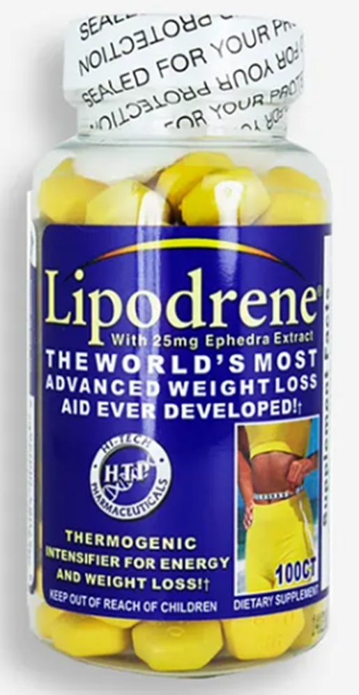 LIPODRENE AMARILLO 90 TABLETAS – HTP