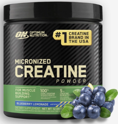 CREATINE POWDER SABOR BLUEBERRY – 60 SERVICIOS OPTIMUM NUTRITION