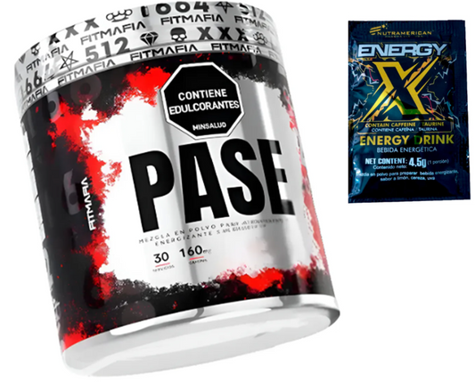 PASE PRE-WORKOUT 30 SERVICIOS SABOR FRUIT PUNCH – FITMAFIA